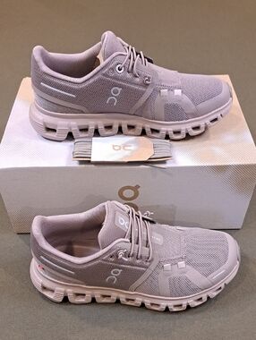 On Cloud 6 - Color: Cinder/Fog - Size: Women 5